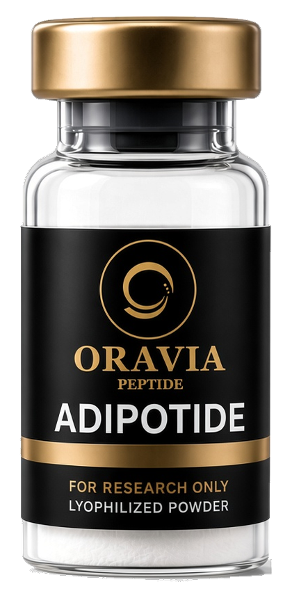 Adipotide lyophilized research peptide vial