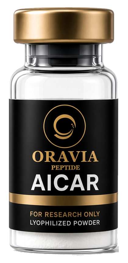 AICAR lyophilized research peptide vial