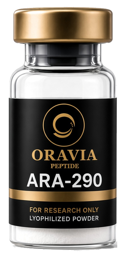 ARA 290 lyophilized research peptide vial
