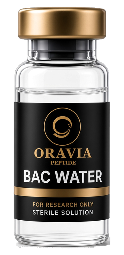BAC Water lyophilized research peptide vial