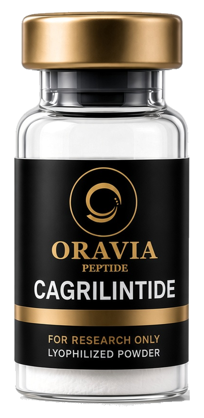 Cagrilintide lyophilized research peptide vial