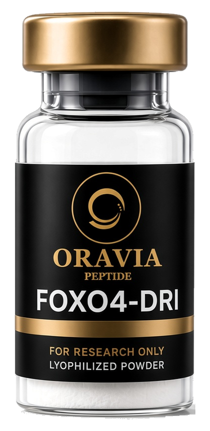 FOXO4-DRI lyophilized research peptide vial