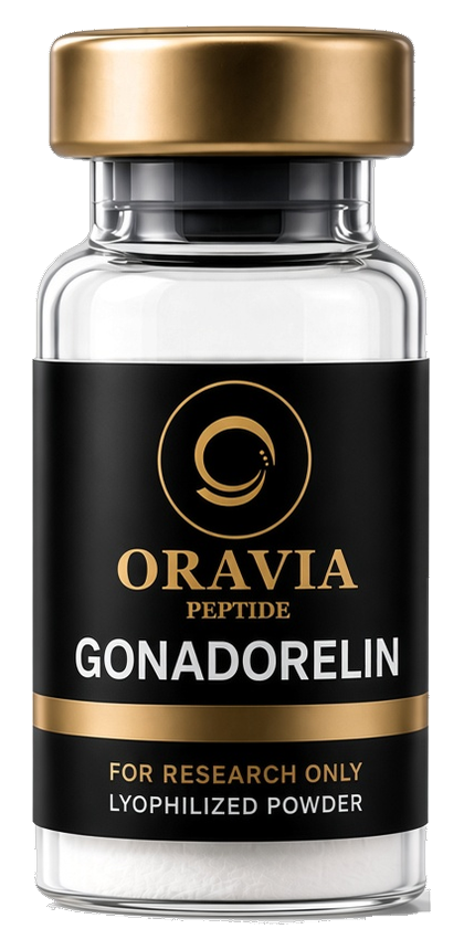 Gonadorelin lyophilized research peptide vial