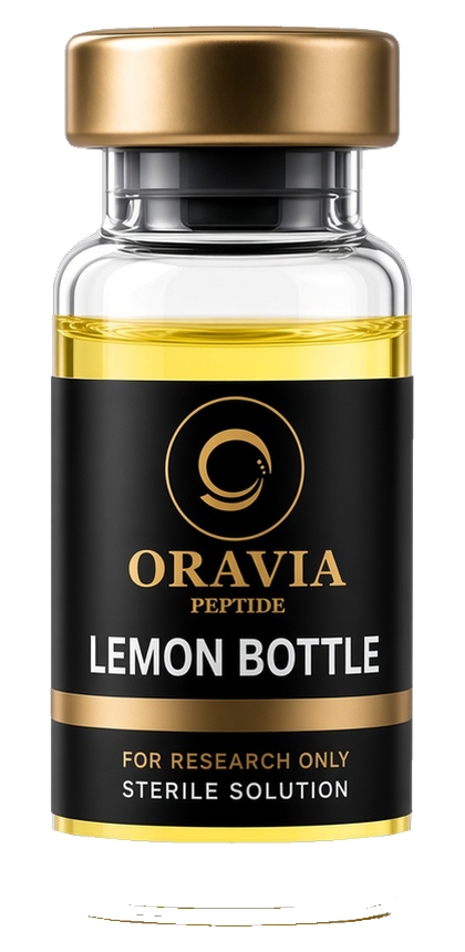 Lemon Bottle lyophilized research peptide vial