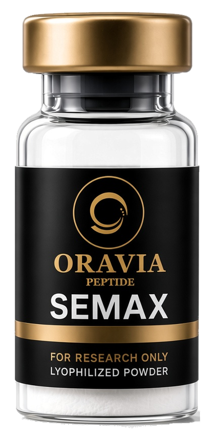 Semax lyophilized research peptide vial