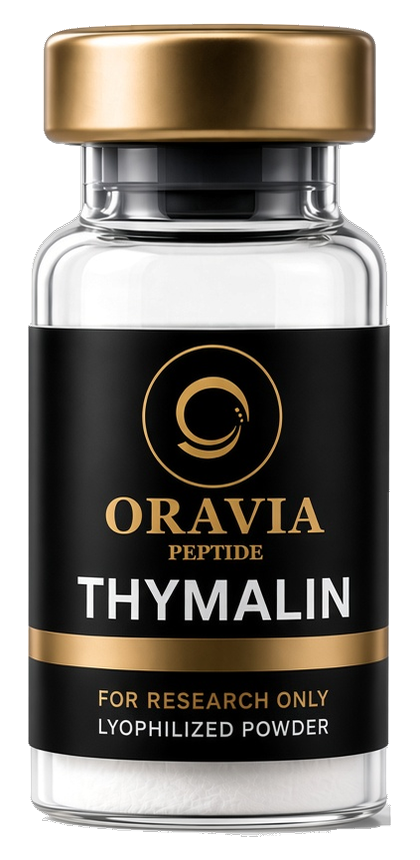 Thymalin lyophilized research peptide vial