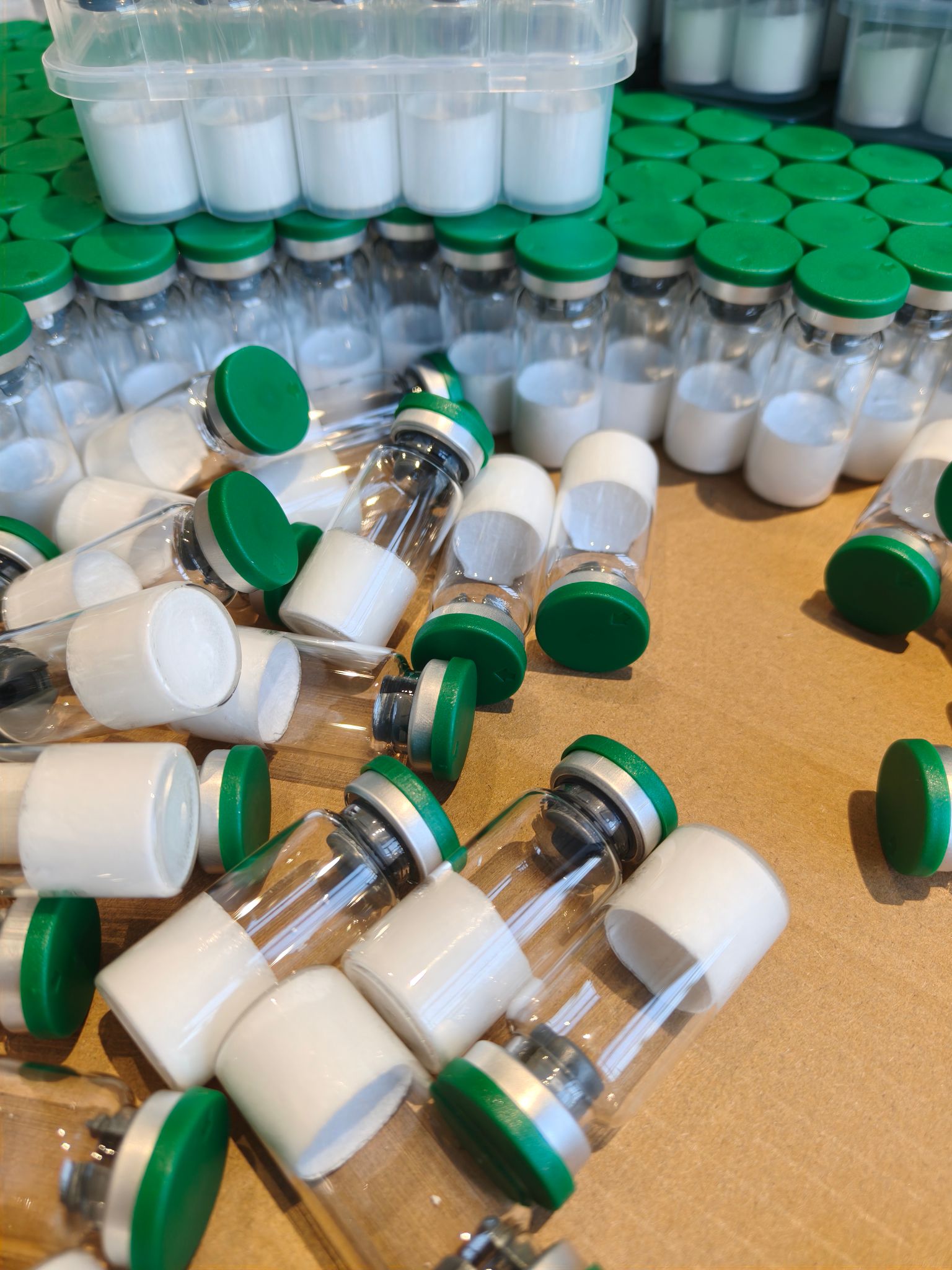 BPC-157 lyophilized vial packaging